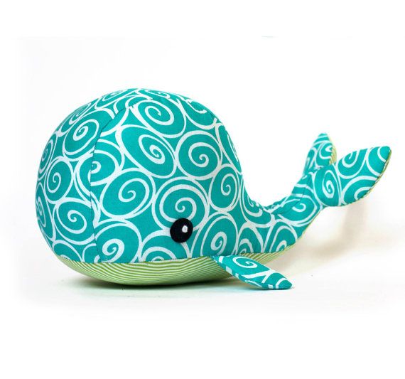 patron ballena patchwork