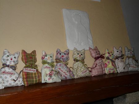 patron chat patchwork gratuit