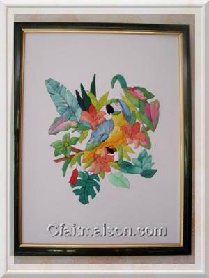 patron patchwork sur carton mousse