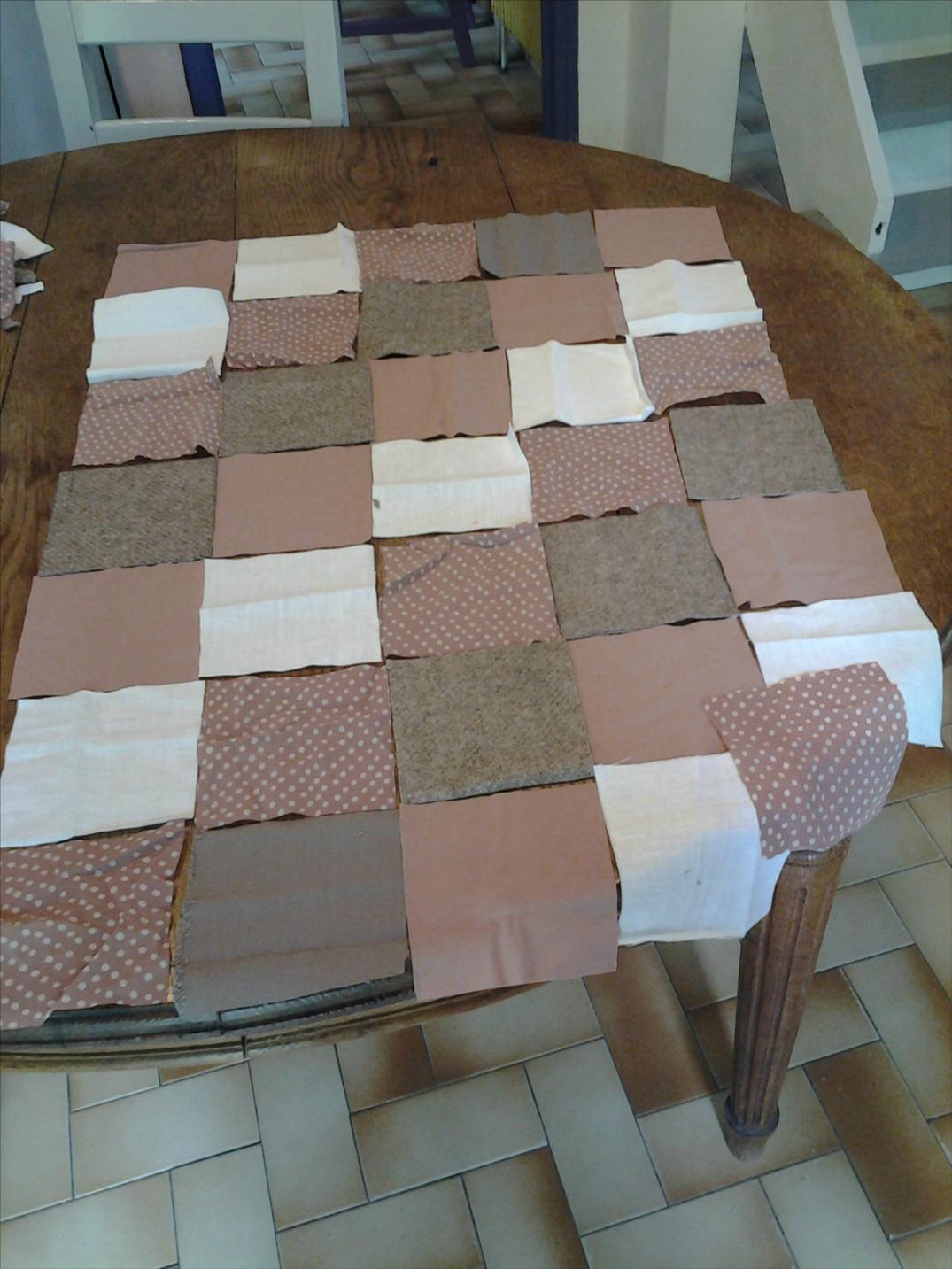 patron edredon patchwork