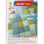 patron edredon patchwork