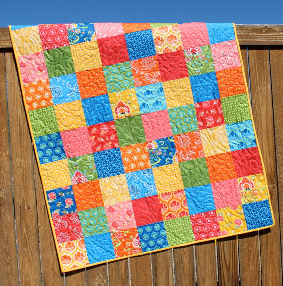 patron edredon patchwork
