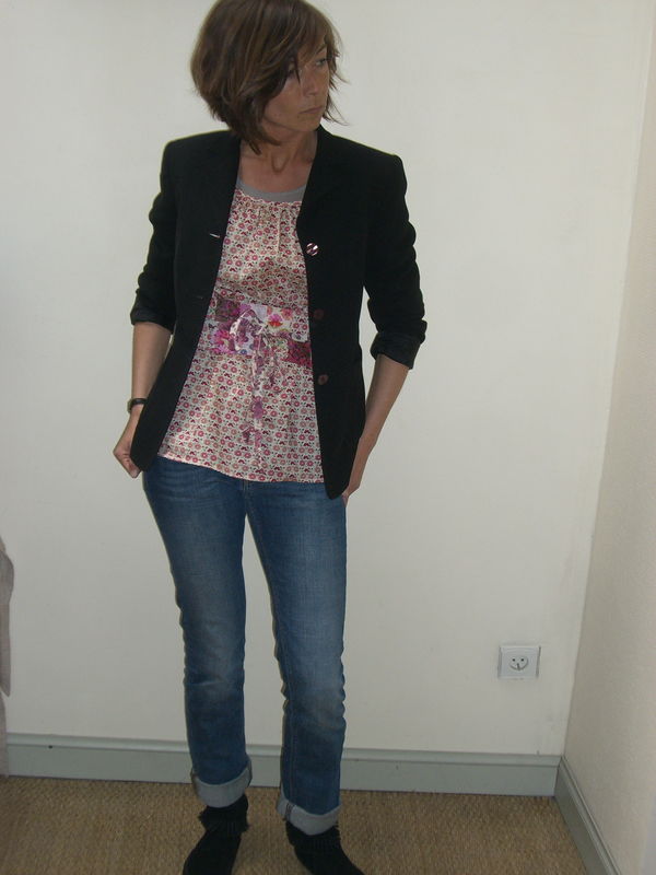patron foulard patchwork