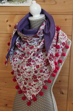 patron foulard patchwork