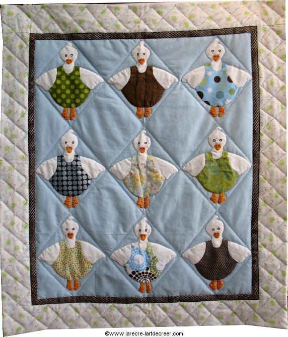patron patchwork couverture bebe