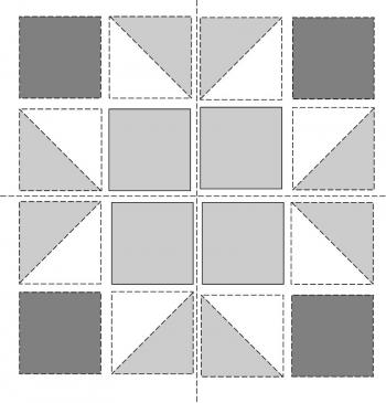 patron patchwork etoile