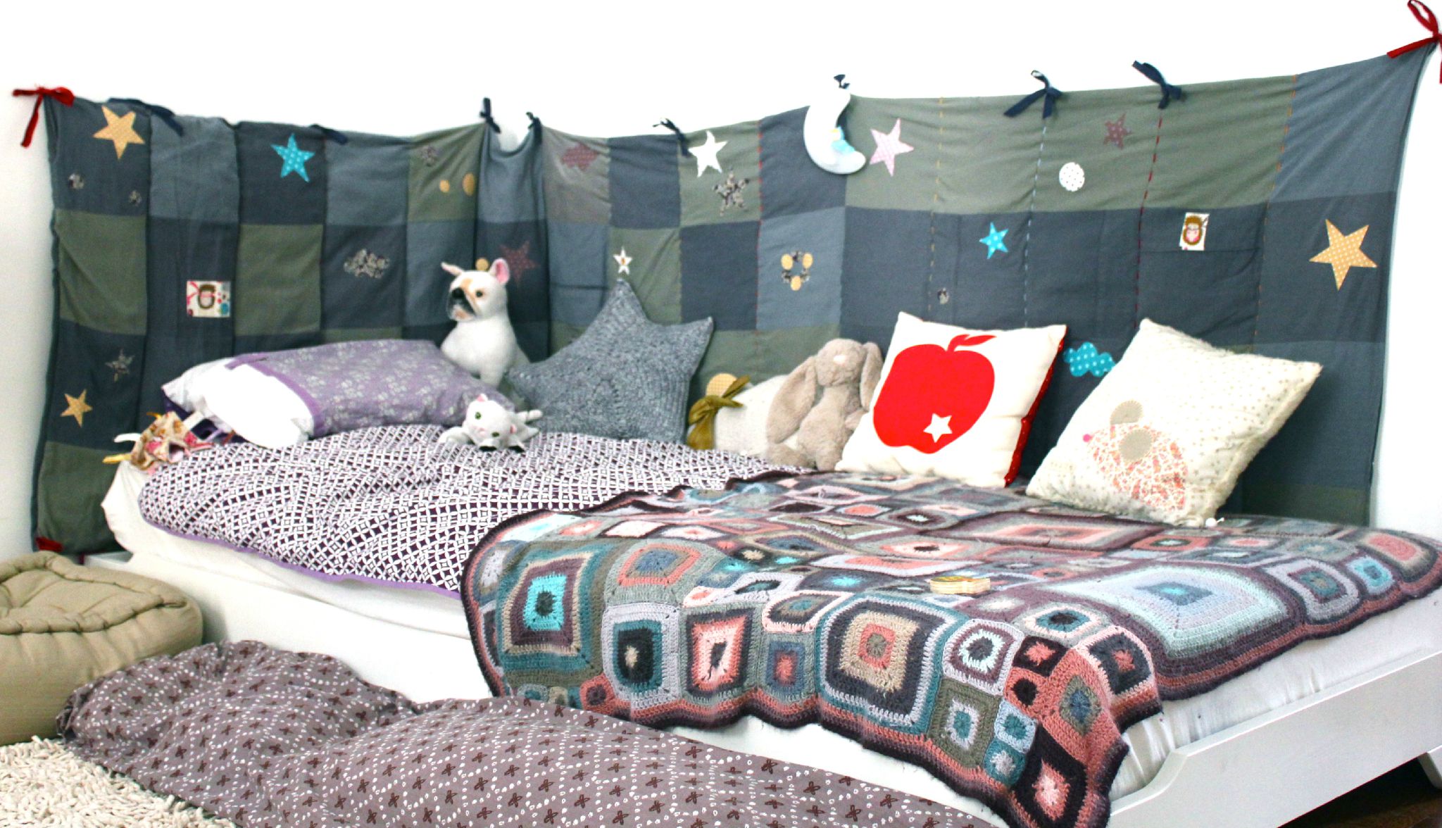 patron tour de lit patchwork