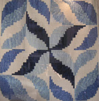 patron patchwork log cabin