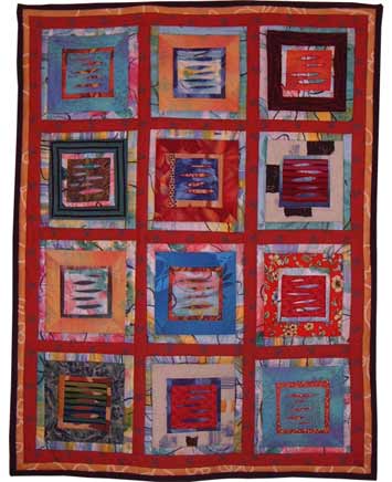 patron patchwork trompe oeil