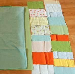 patron couverture bebe patchwork