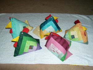patron coq patchwork