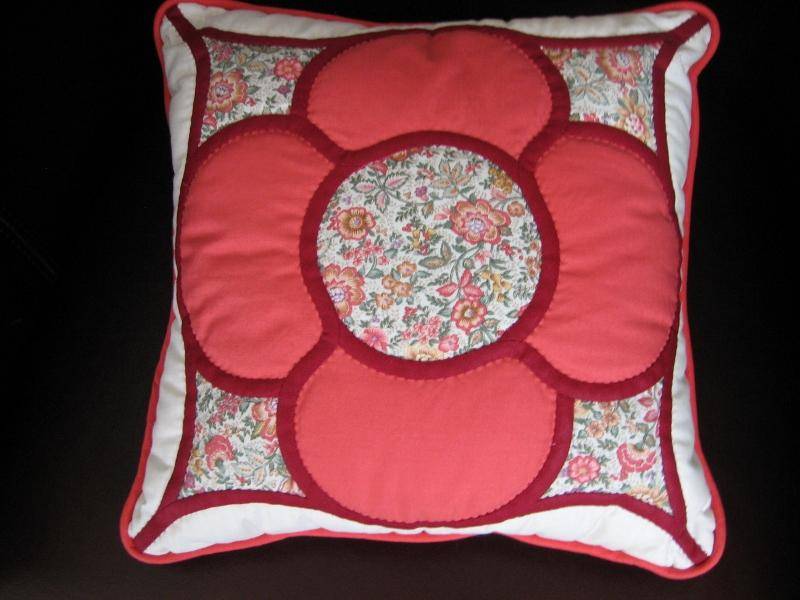patron coussin patchwork