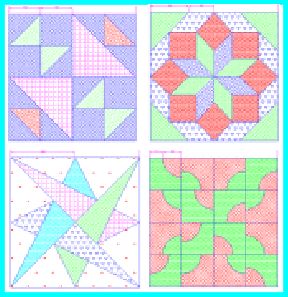 patron gratuit pour le patchwork