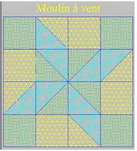 patron gratuit pour le patchwork