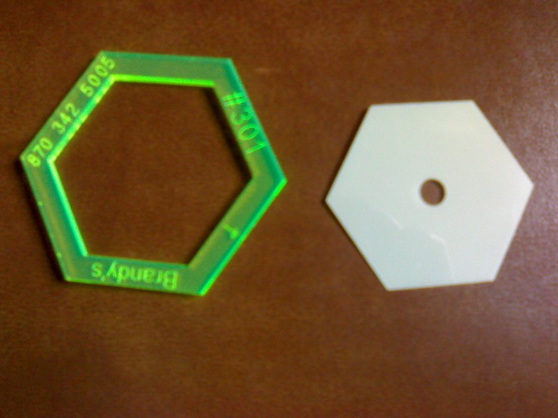 patron hexagone patchwork