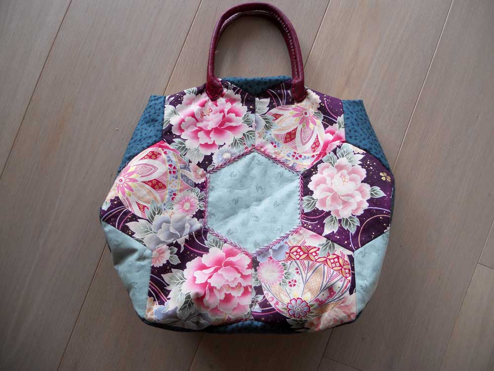 patron patchwork a faire en tissu tisse japonais