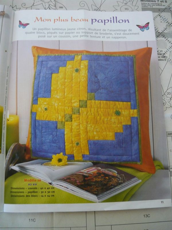 patron patchwork papillon