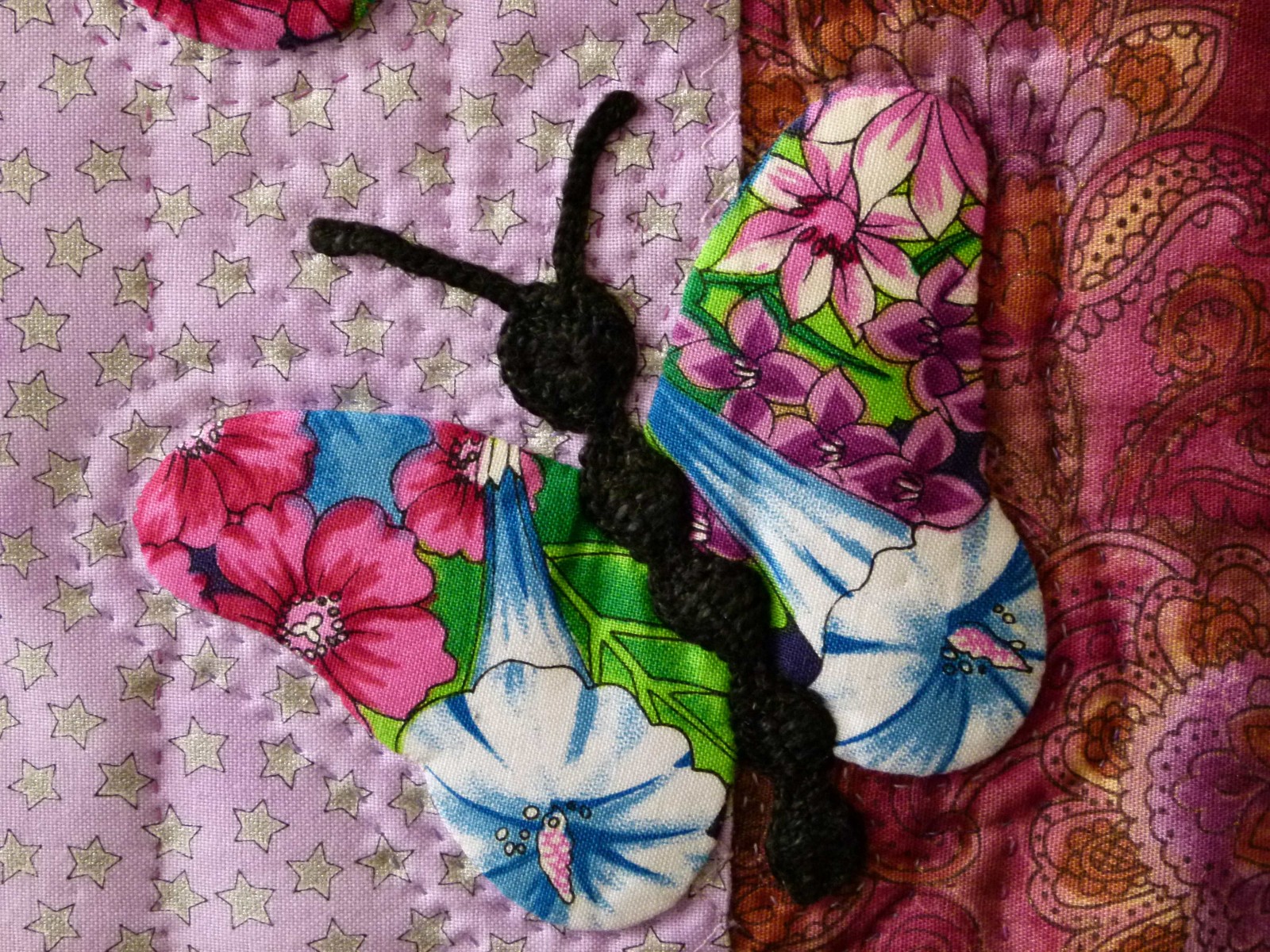 patron patchwork papillon