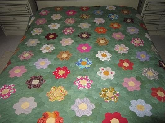 patron patchwork gratuit jardin de grand mere