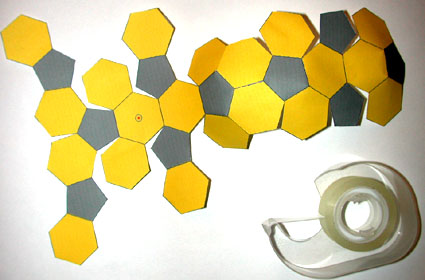 patron ballon patchwork