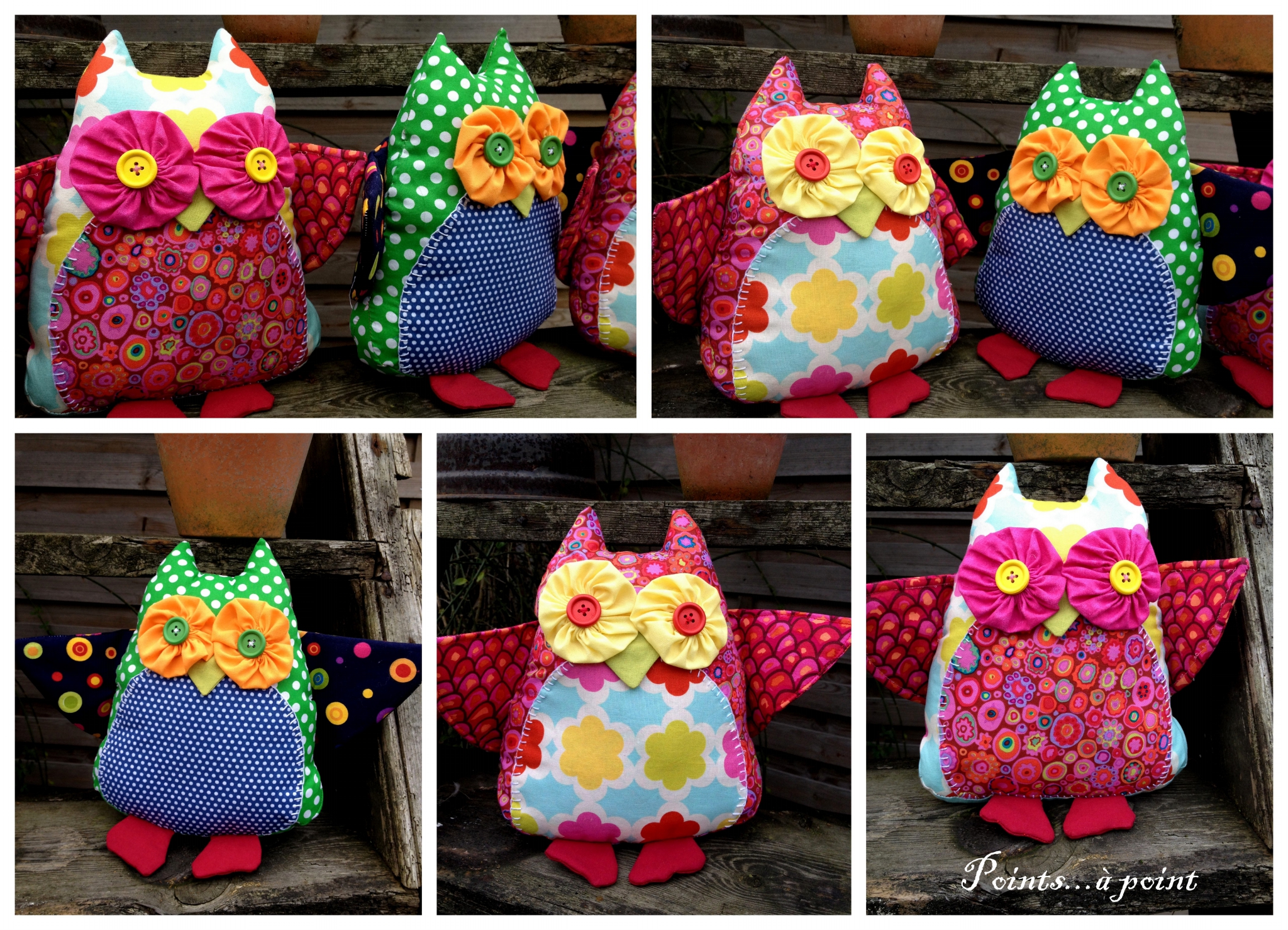 patron chouette patchwork