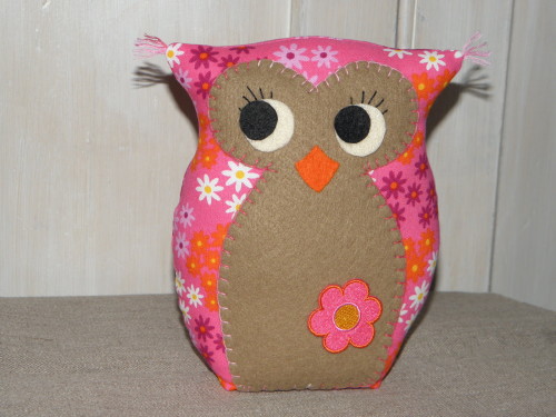 patron chouette patchwork