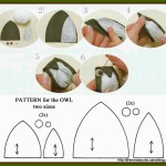 patron chouette patchwork