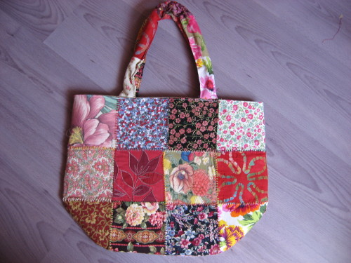 patron sac patchwork