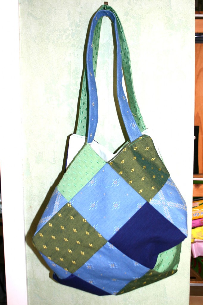 patron sac patchwork
