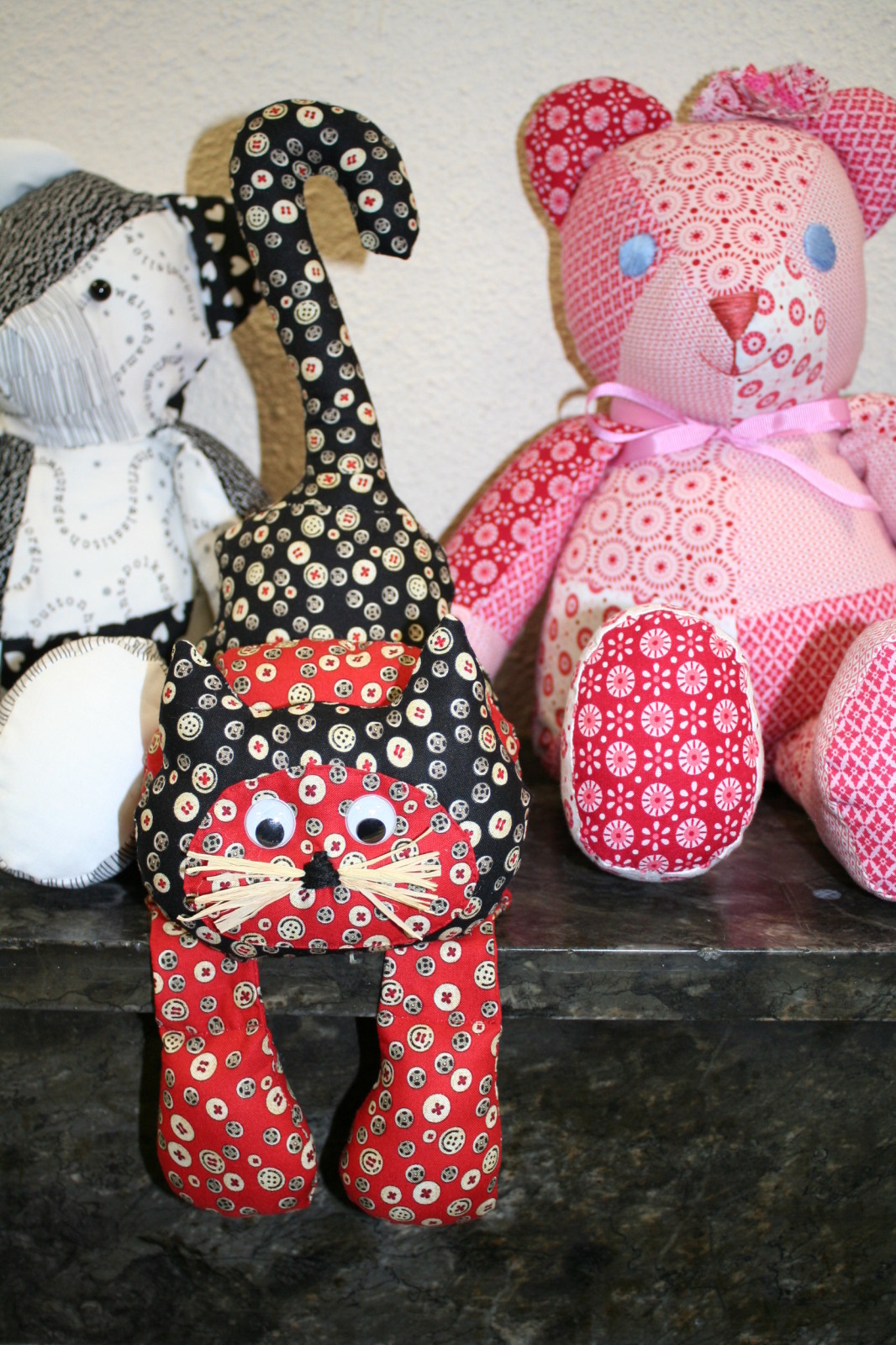patron gratuit ours patchwork
